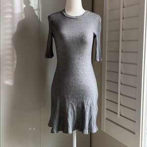 Zara TRF Ribbed dress